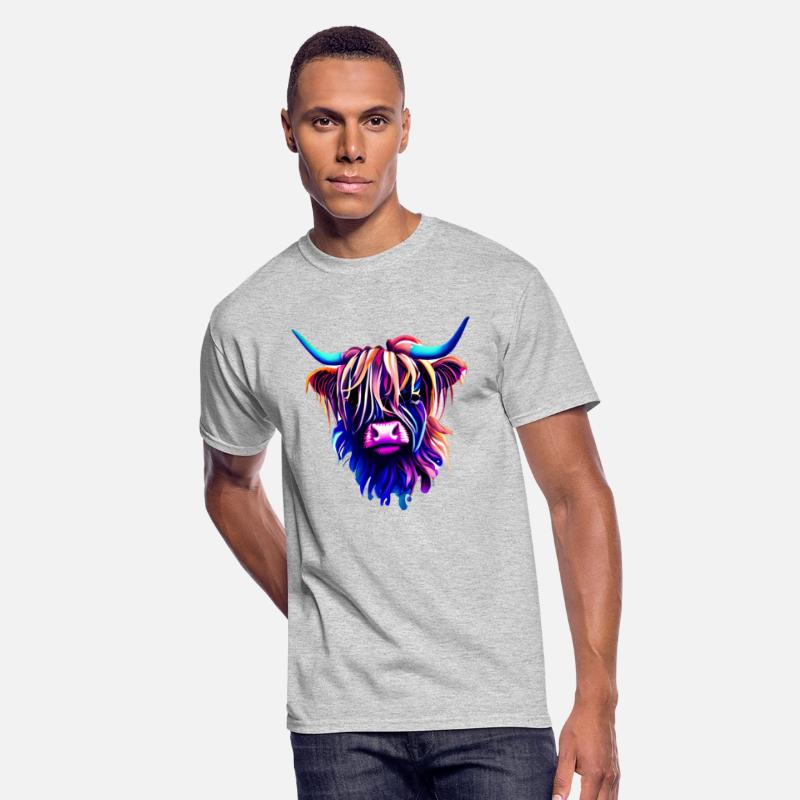 Highland cattle Illustration