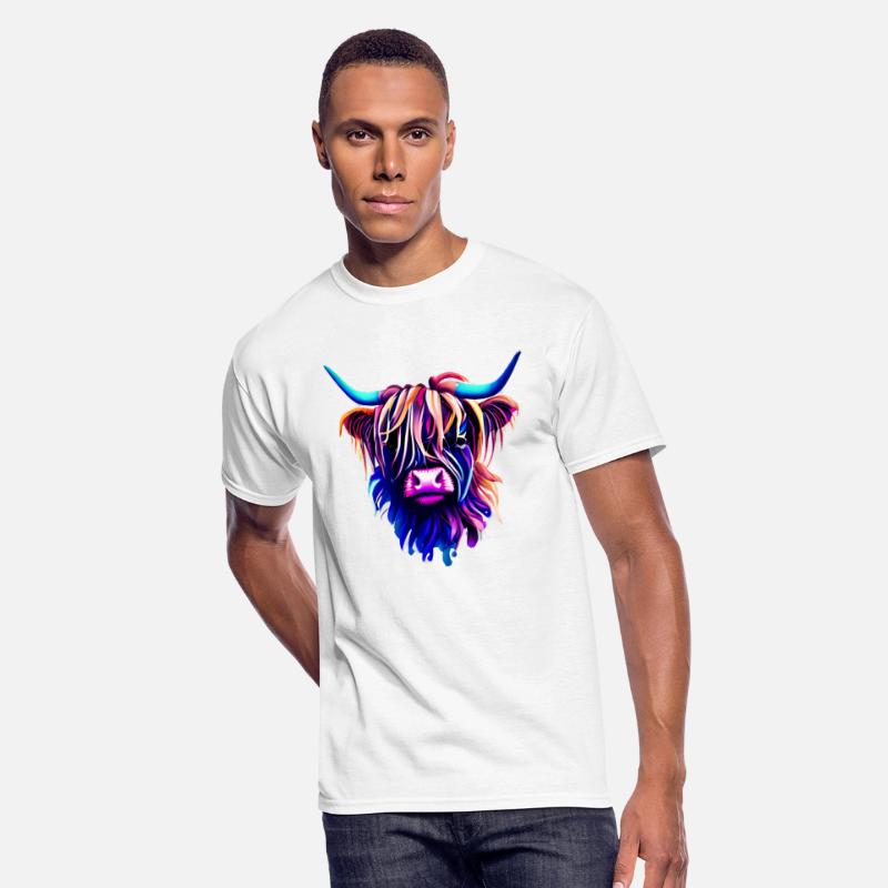 Highland cattle Illustration