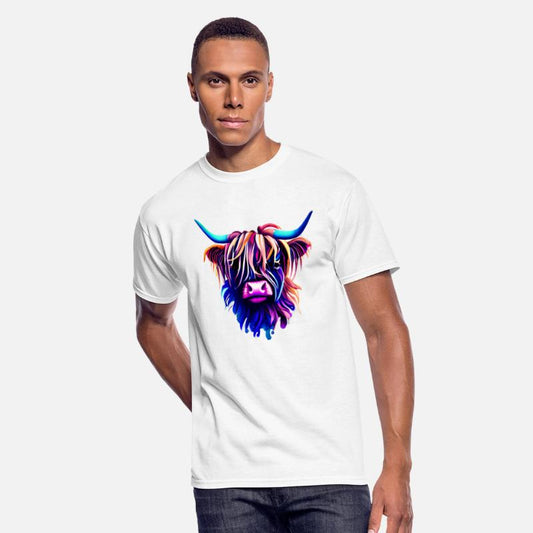 Highland cattle Illustration