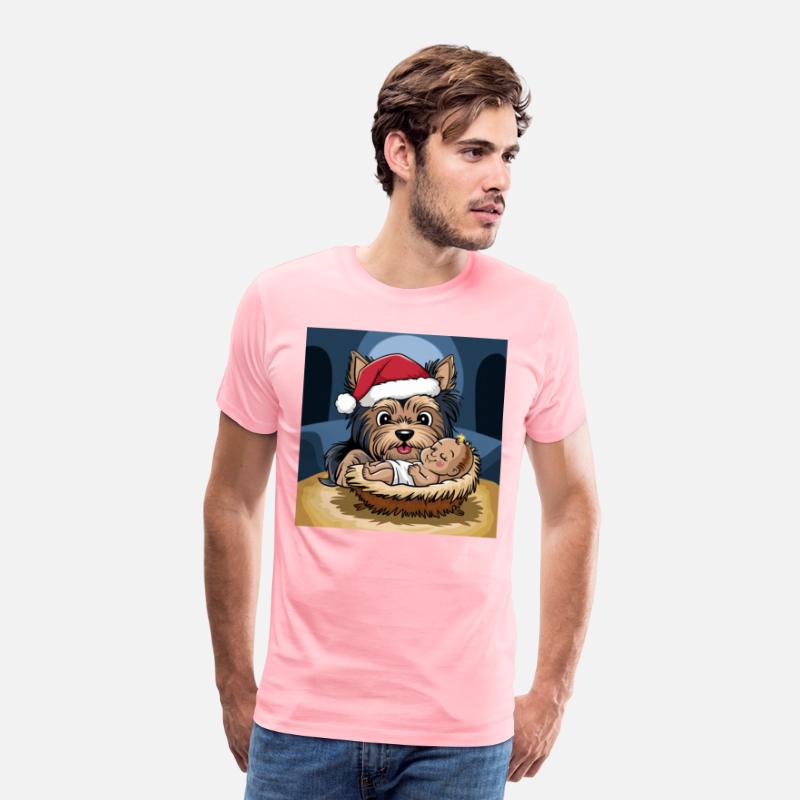 Holly child adored by Yorkshire Terrier