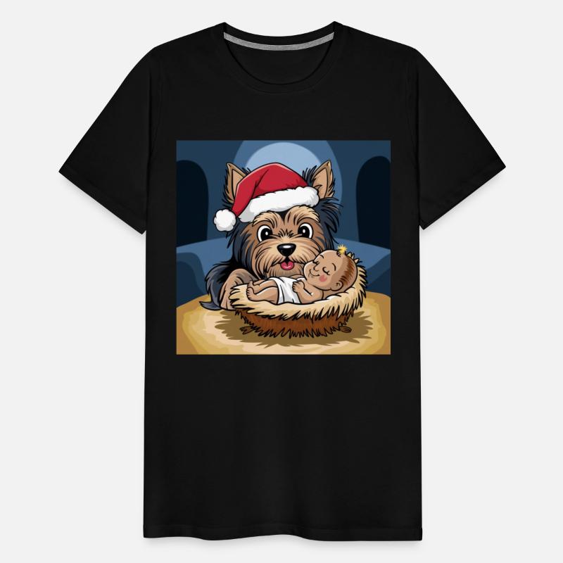 Holly child adored by Yorkshire Terrier