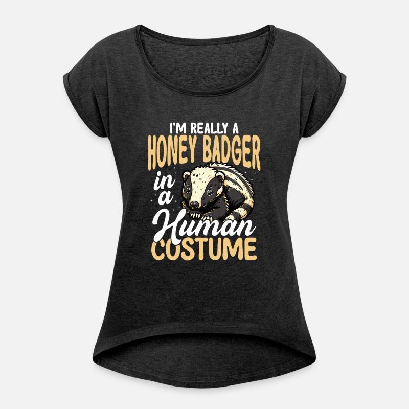 Honey Badger in Human Costume Funny