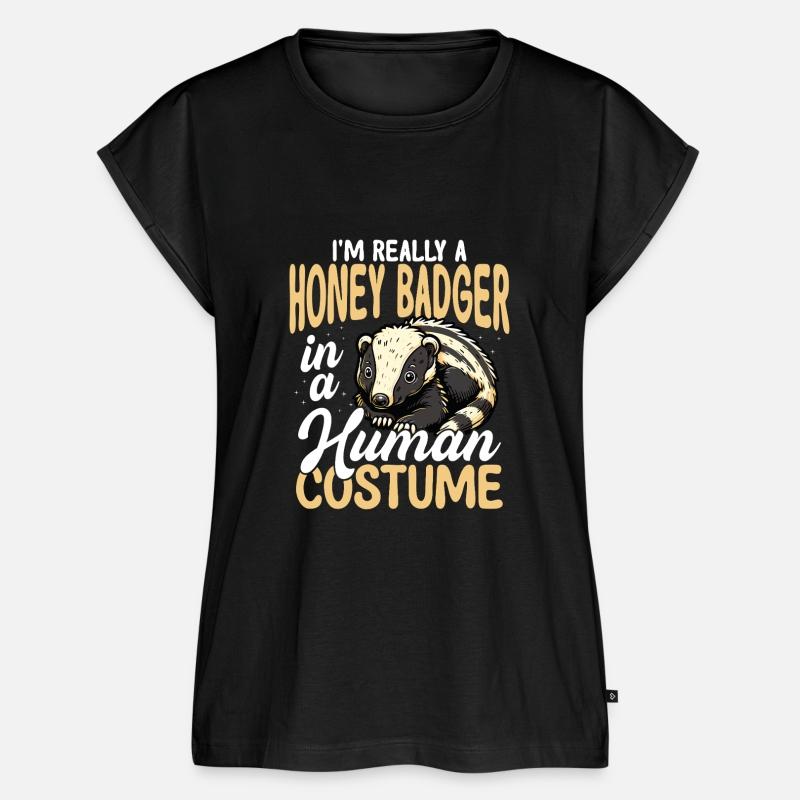 Honey Badger in Human Costume Funny