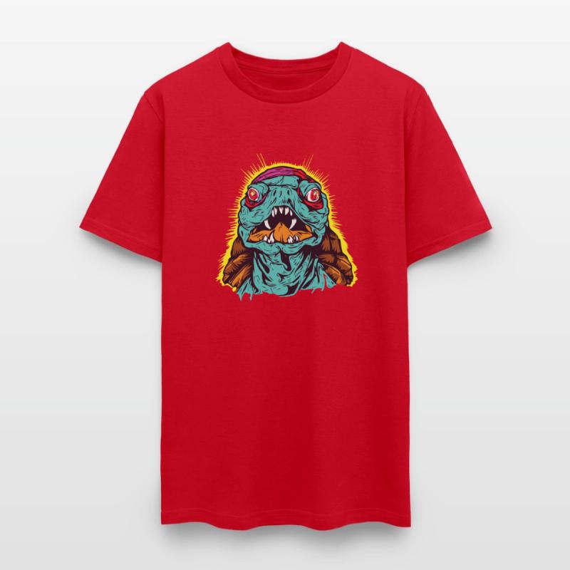 Horror Scary Zombie Vintage Turtle