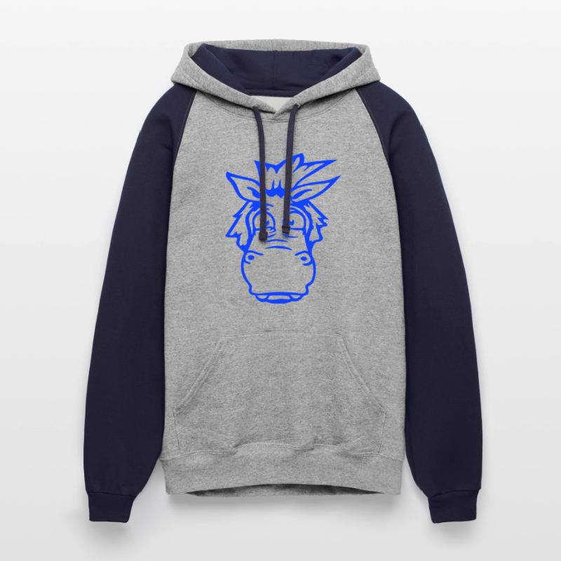 Horse Scared Afraid Fearful Funny Grimace Cartoon