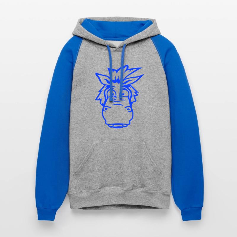 Horse Scared Afraid Fearful Funny Grimace Cartoon