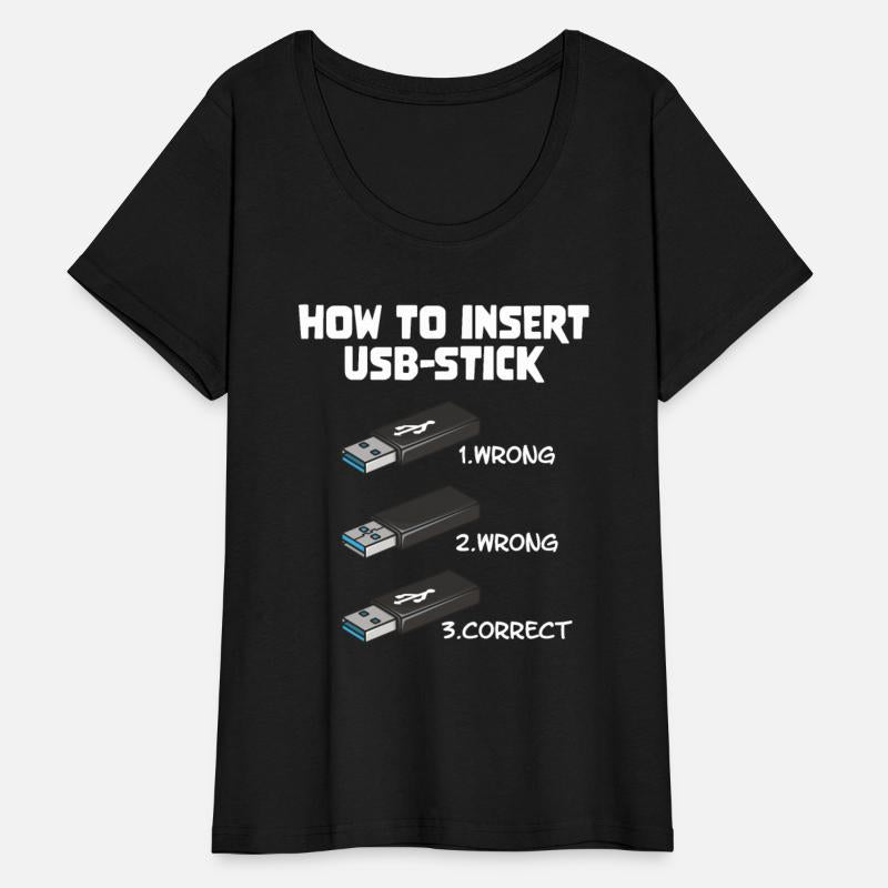 How To Insert USB Stick Funny Programmer Meme