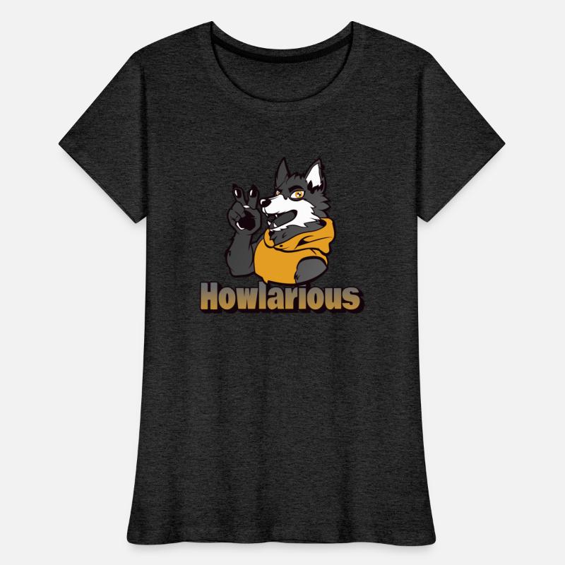 Howlarious Cool Ironic Wolf Funny