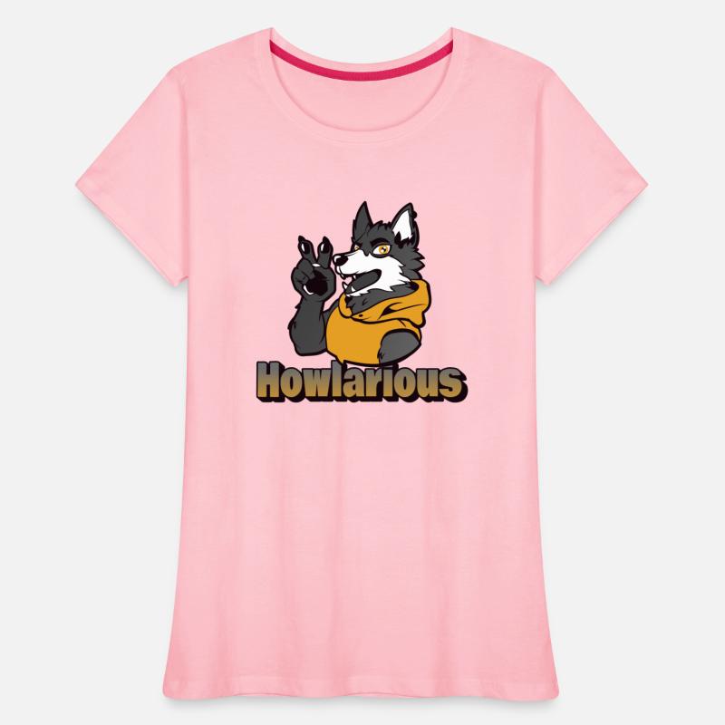 Howlarious Cool Ironic Wolf Funny