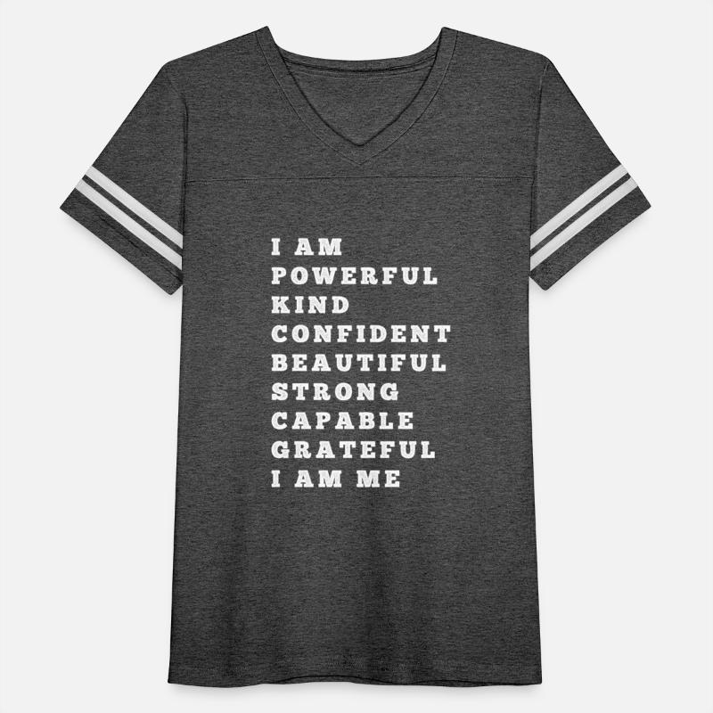 I Am Powerful Kind Confident Beautiful Strong Capa
