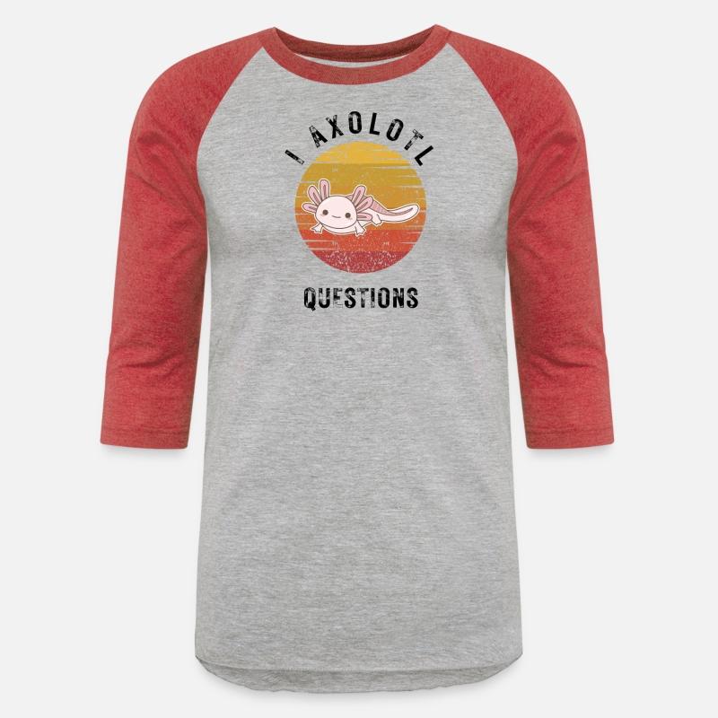 I Axolotl QUISTIONS Cute Axolotl Retro