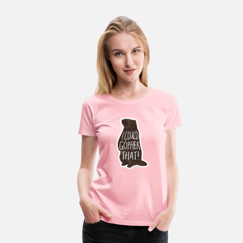 I could gopher that! funny saying, pun, gopher