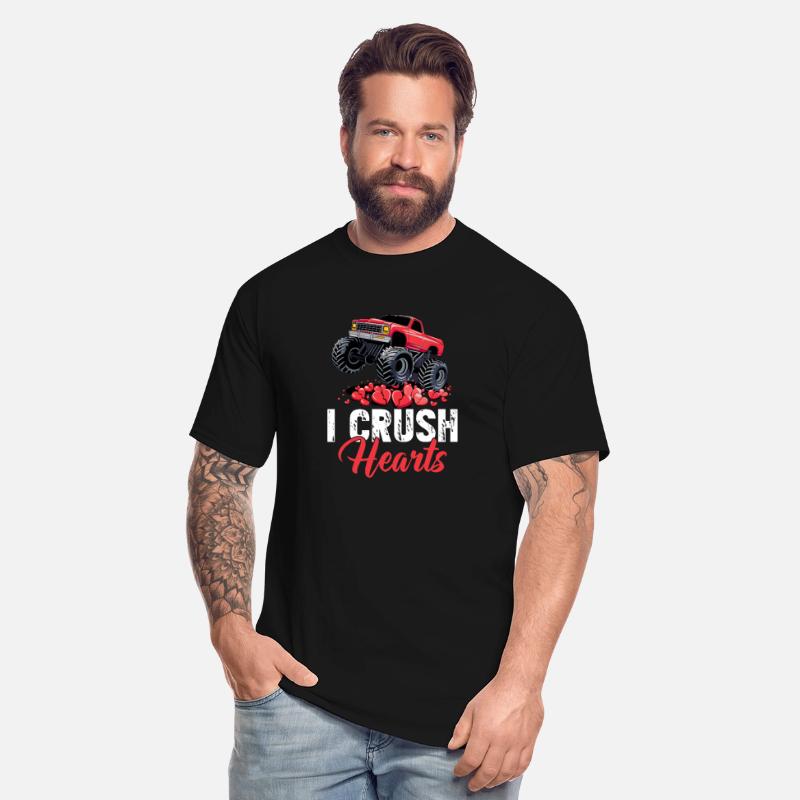 I Crush Hearts ❤️ Monster Truck Valentine's