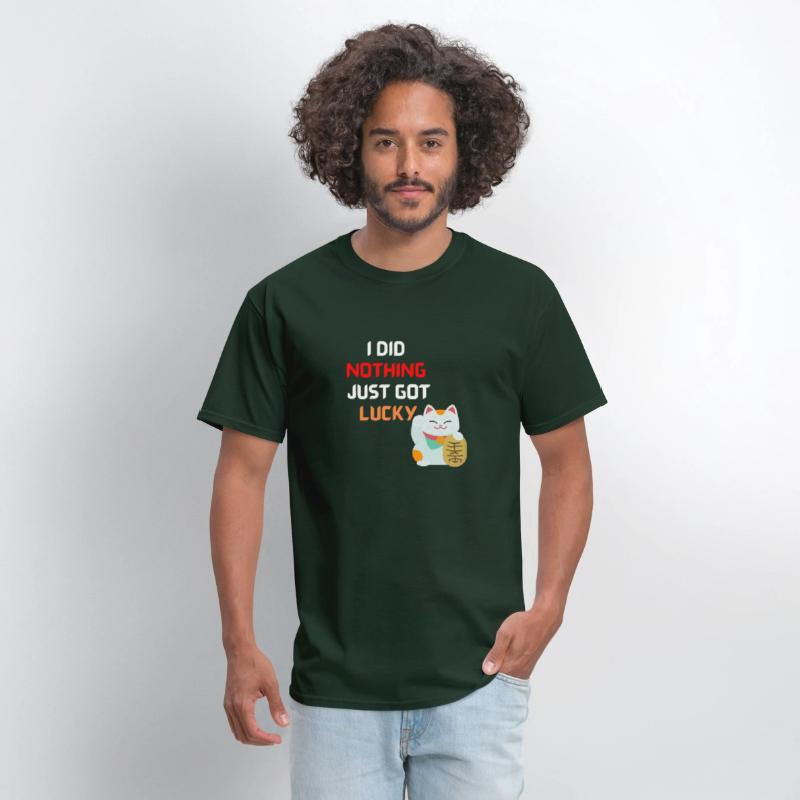 I did nothing just Got lucky