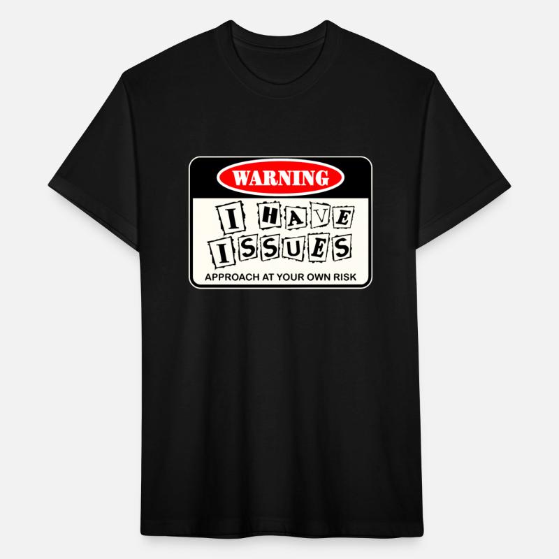 I Have Issues Name Tag ©WhiteTigerLLC.Com