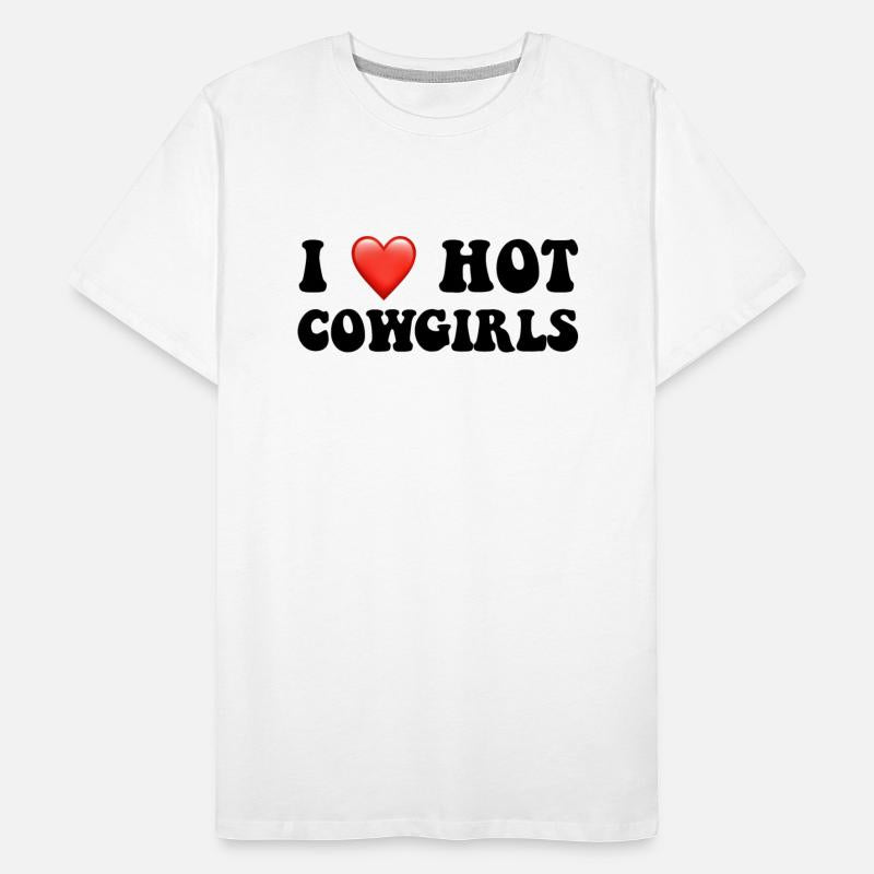 I Love Hot Cowgirls, Rodeo Country Music Design