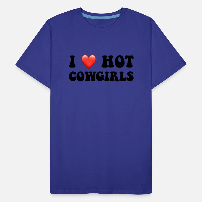 I Love Hot Cowgirls, Rodeo Country Music Design