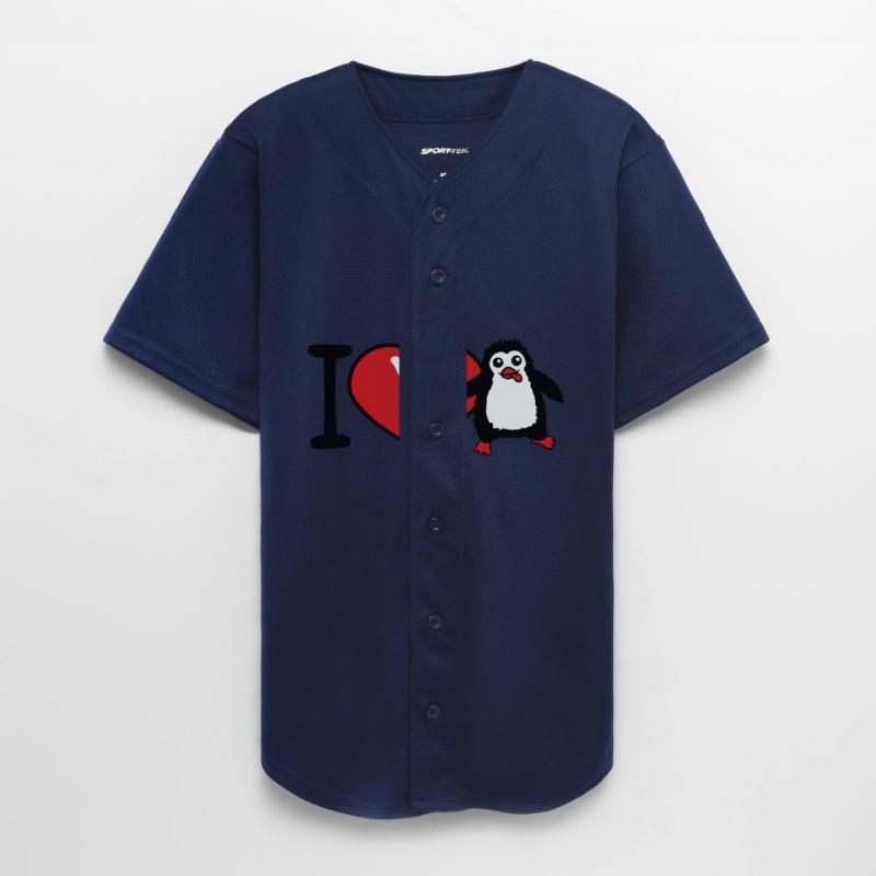 I Love Penguin Love Heart Symbol Cute Child Baby