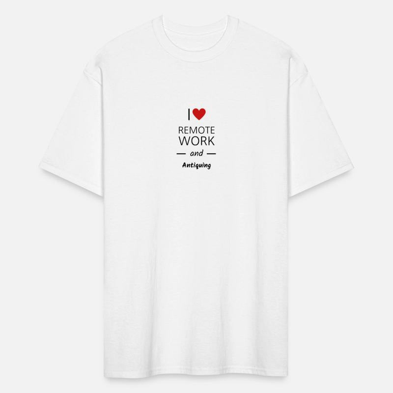 I love remote work and antiquing