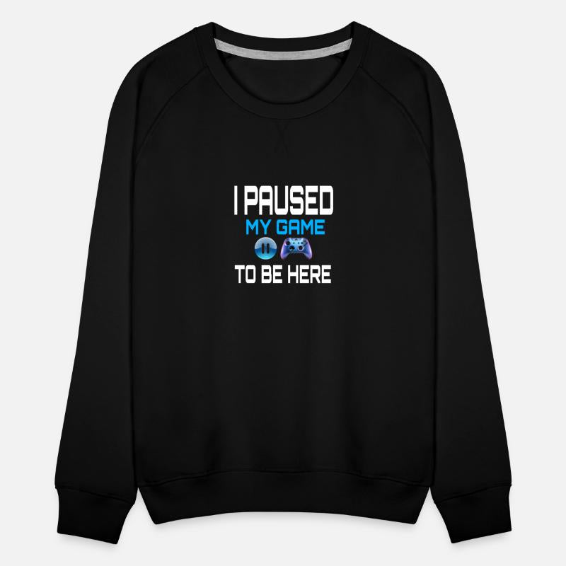 i paused my game to be here