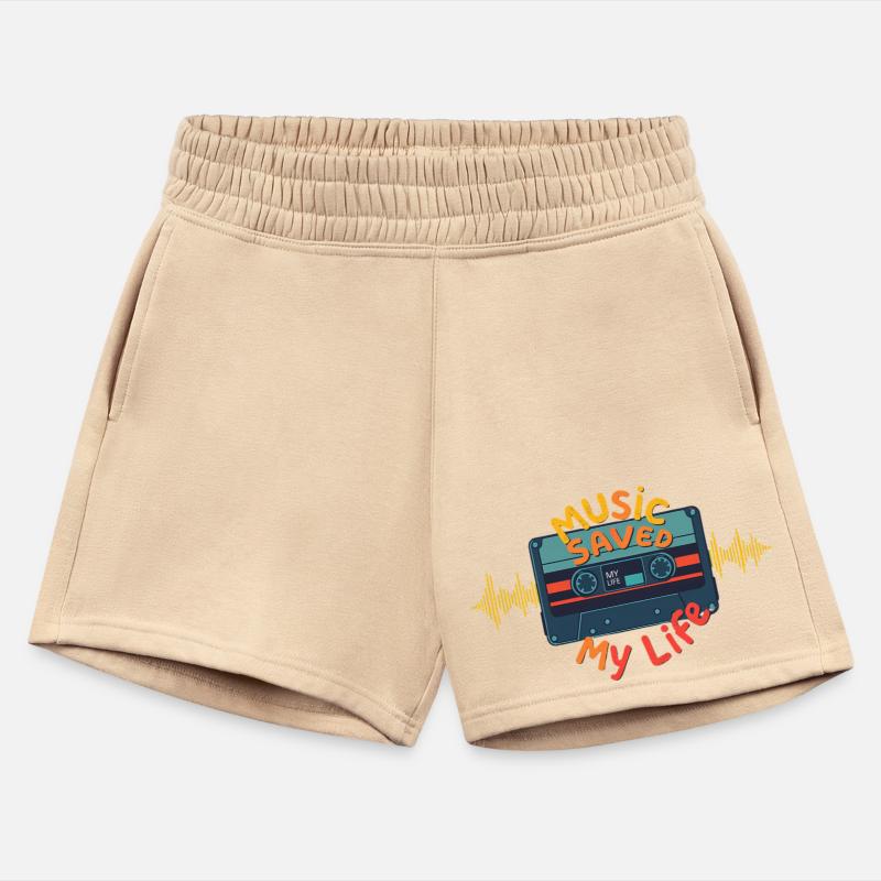 Illustration of a vintage cassette tape unrolli