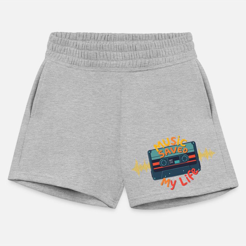 Illustration of a vintage cassette tape unrolli