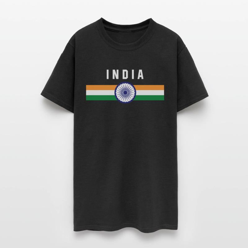 India - flag and coat of arms