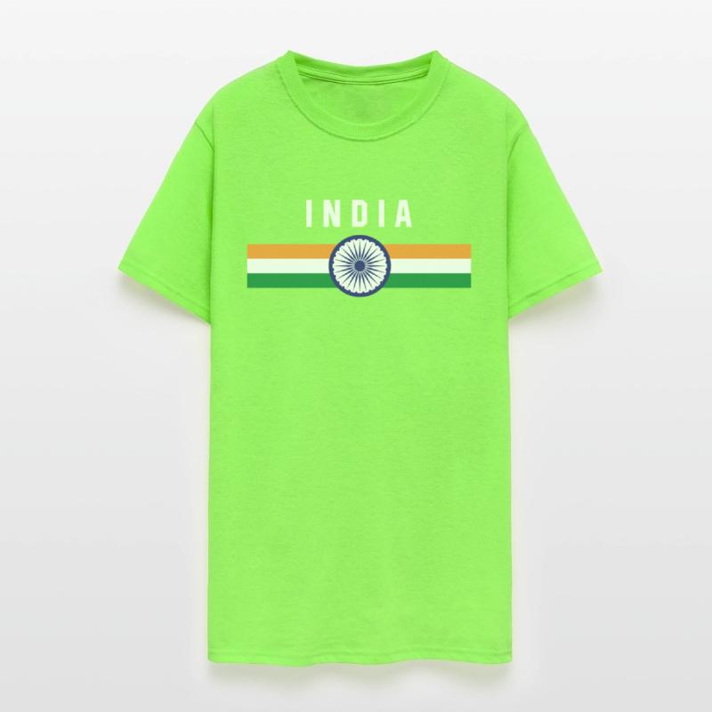 India - flag and coat of arms