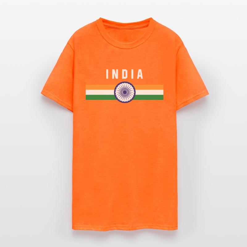 India - flag and coat of arms