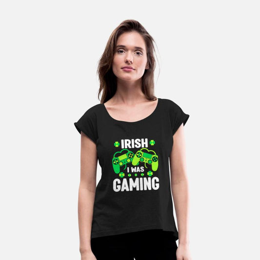 Irish I Was Gaming Video Game Irish Flag St Patric
