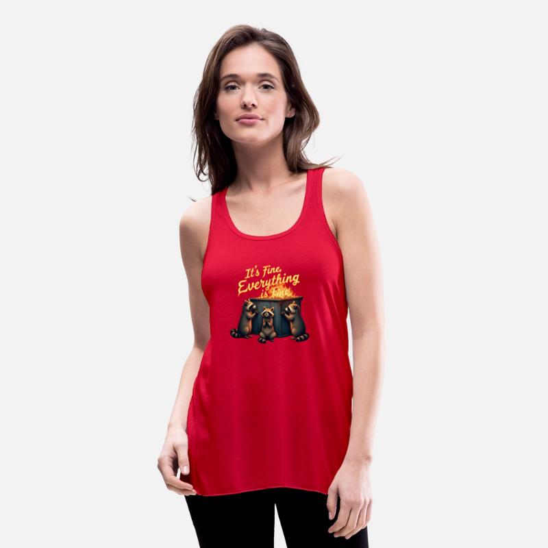 It's Fine Everything Is Fine Dumpster Fire T-Shirt