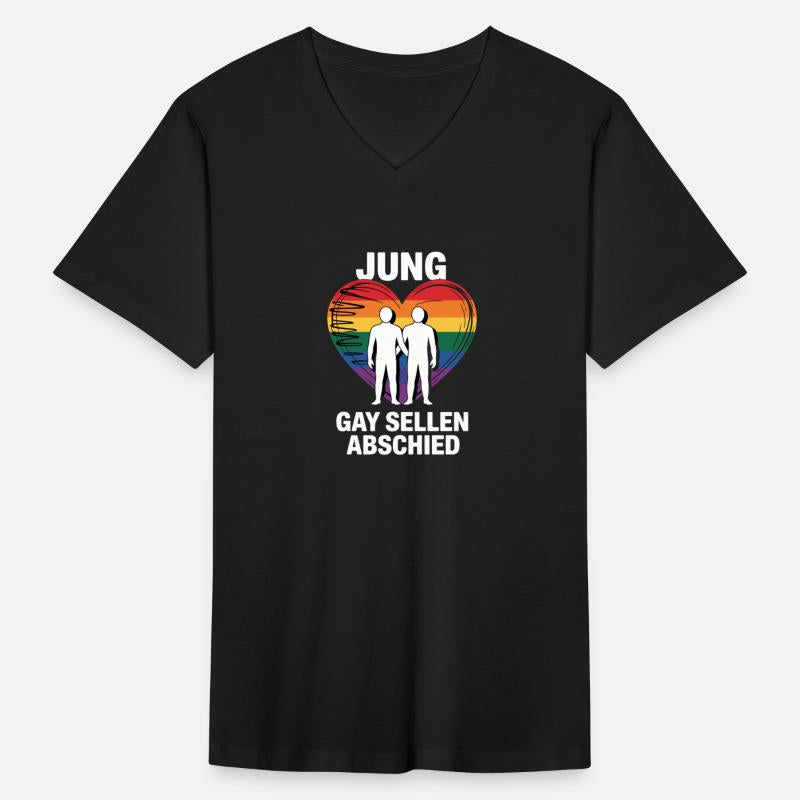 Jung Gay Sellen Abschied Celebration Rainbow