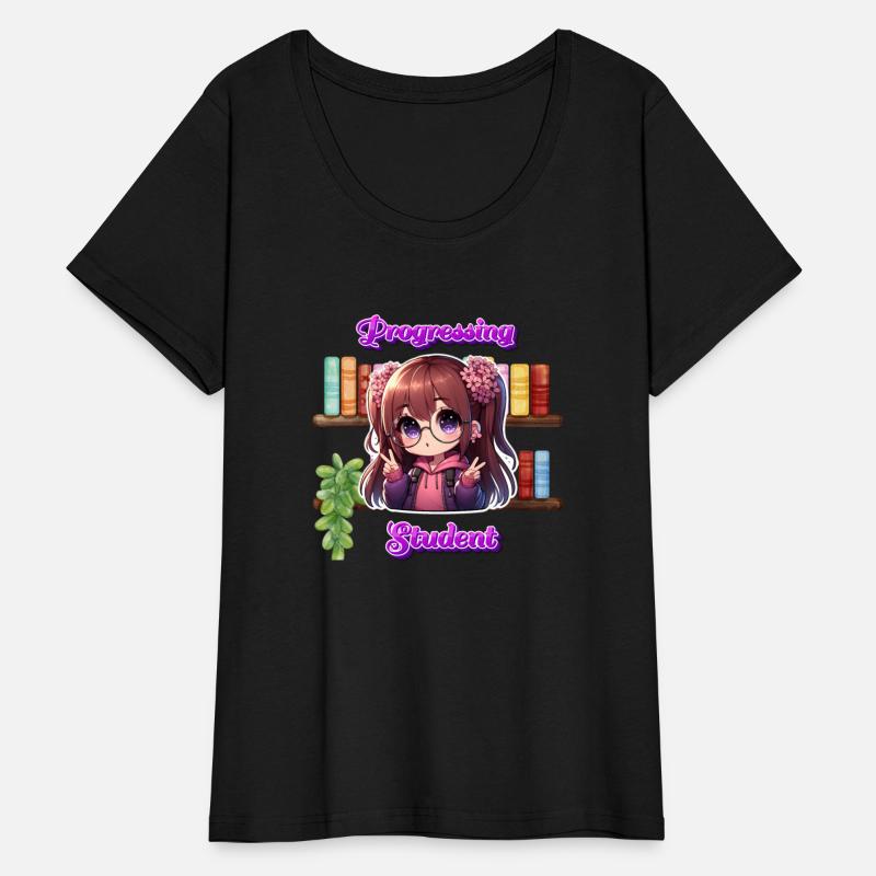 Kawaii Student in Action: progressing student