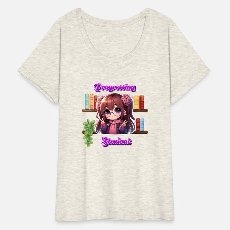 Kawaii Student in Action: progressing student