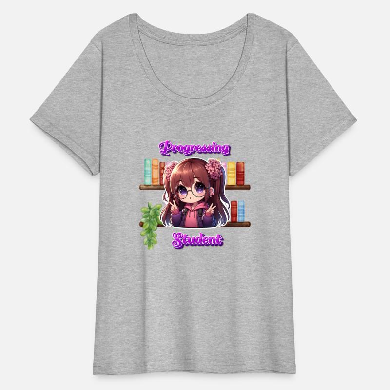 Kawaii Student in Action: progressing student