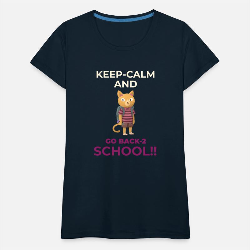 Keep Calm and Go Back 2 School - CrazeTees