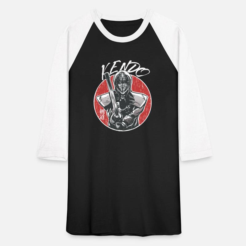 Kendo fighter textured