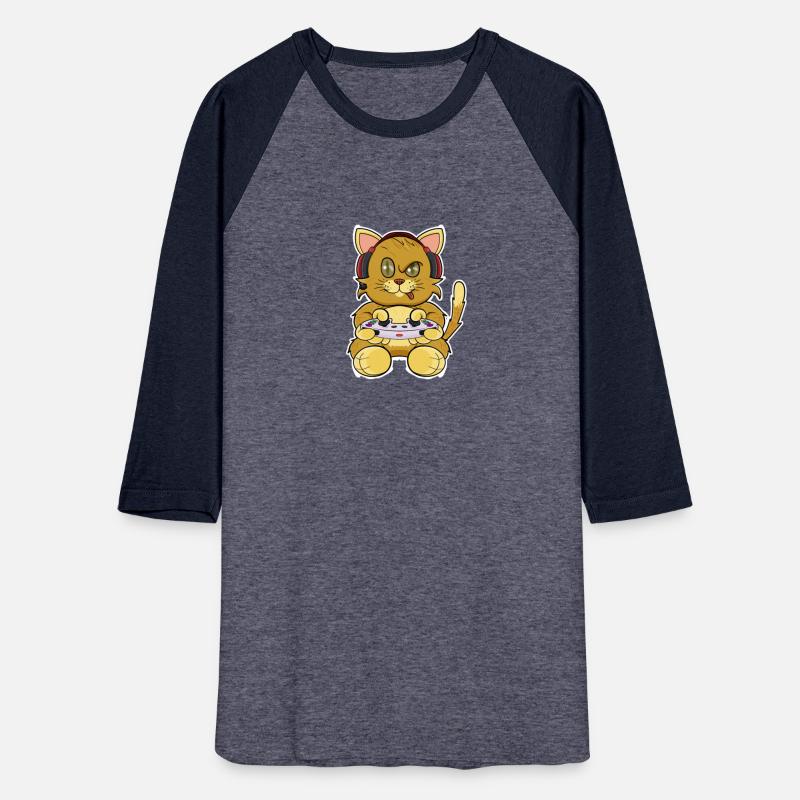 Kitten Cat With Gaming Controller I Funny Gaming