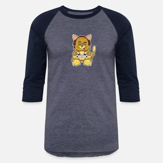 Kitten Cat With Gaming Controller I Funny Gaming