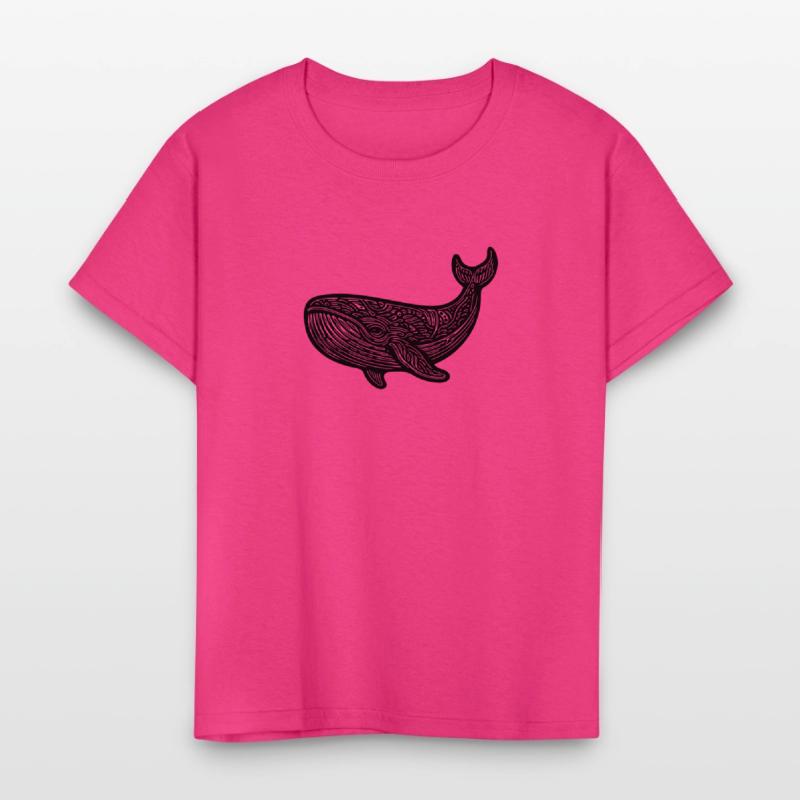 Large Swimming Whale Vintage Sea Animal