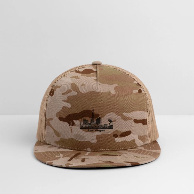 Las Vegas panoramic view in black