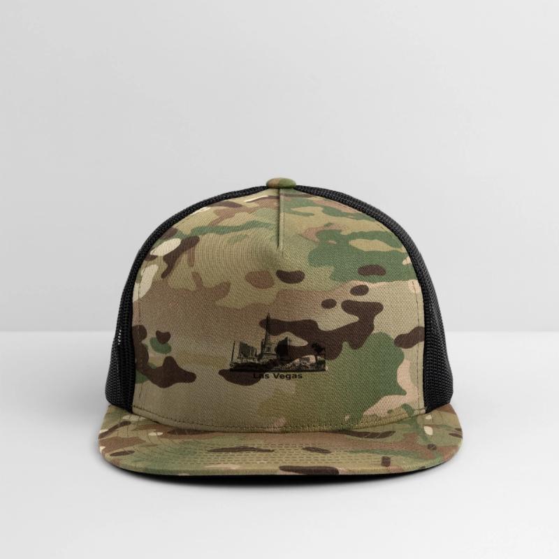 Las Vegas panoramic view in black