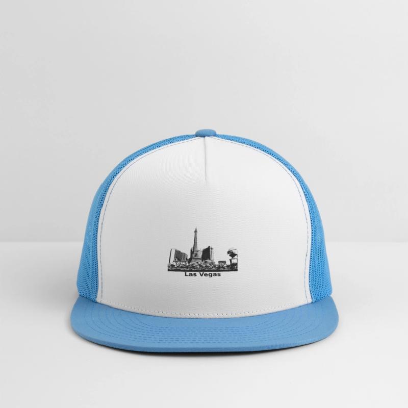 Las Vegas panoramic view in black