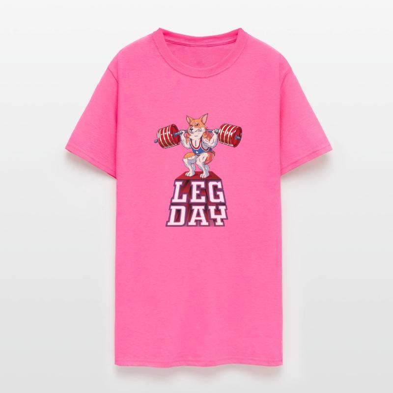 Leg Day Corgi Weight Lifting Squat Gym