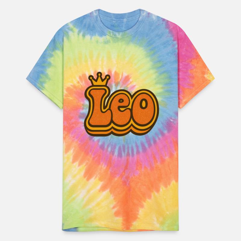 Leo Zodiac with Crown