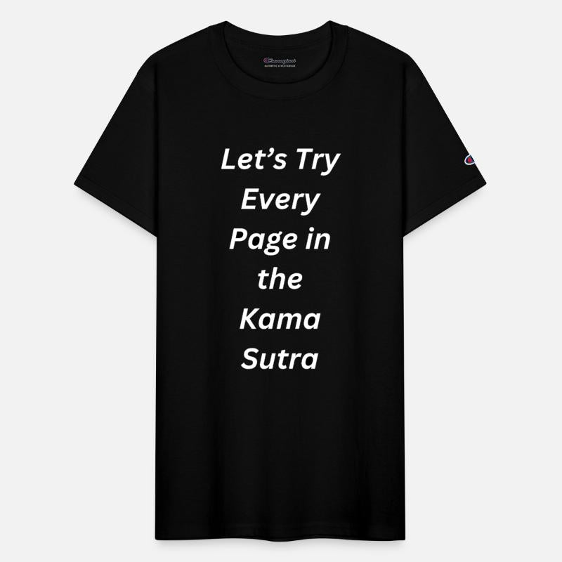 Let’s Try Every Page – Kama Sutra Enthusiast Tee