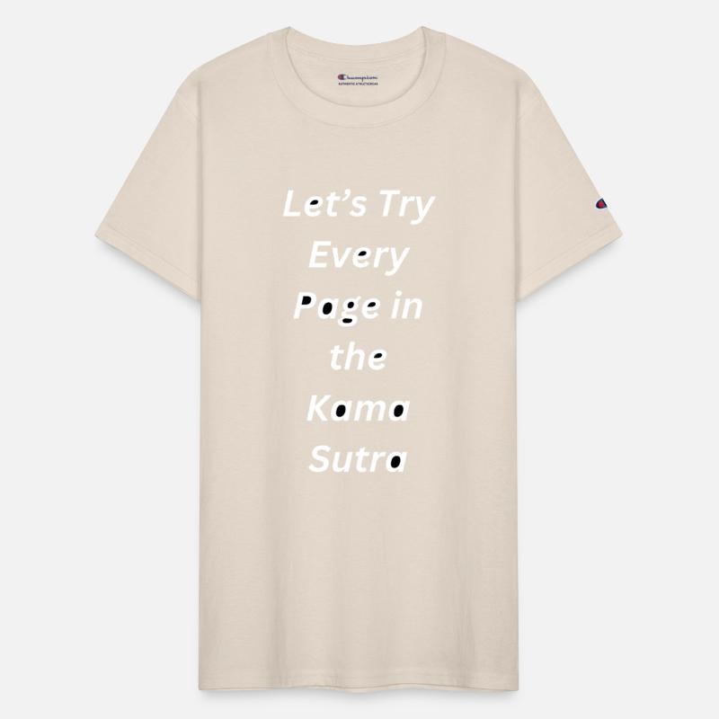 Let’s Try Every Page – Kama Sutra Enthusiast Tee