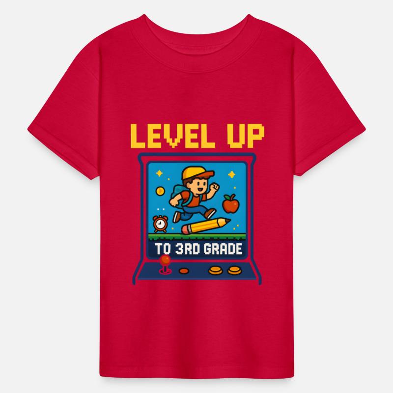 Level Up to 3rd Grade – Gamer Back to School