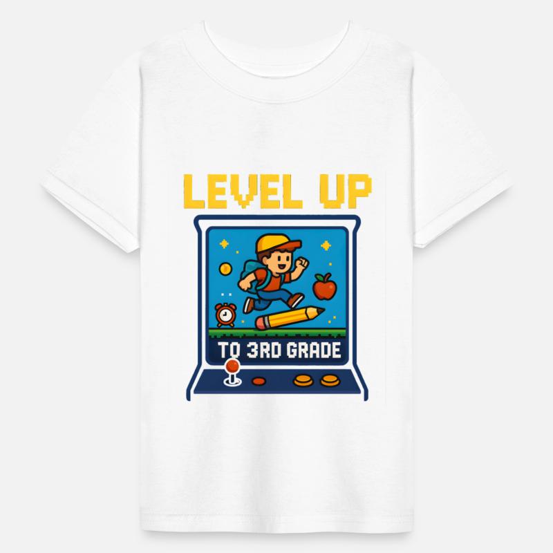 Level Up to 3rd Grade – Gamer Back to School
