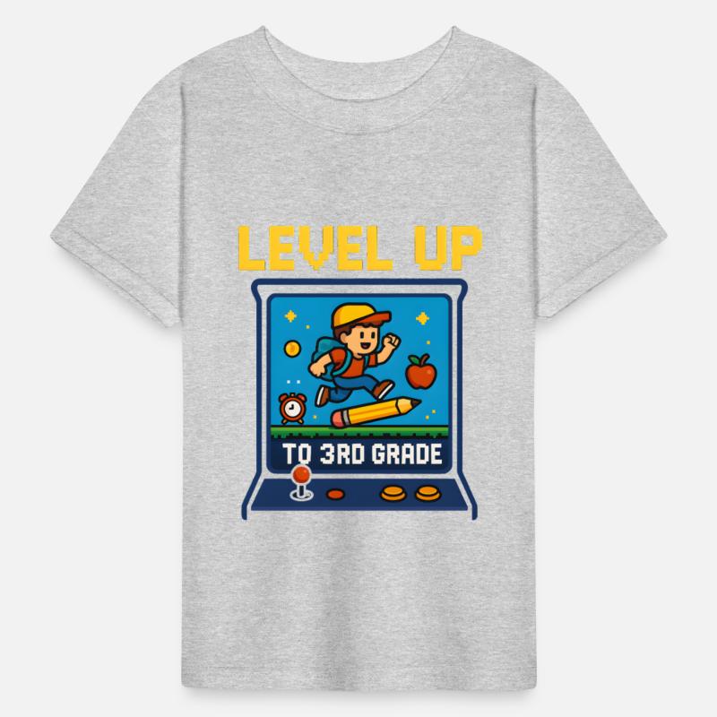 Level Up to 3rd Grade – Gamer Back to School